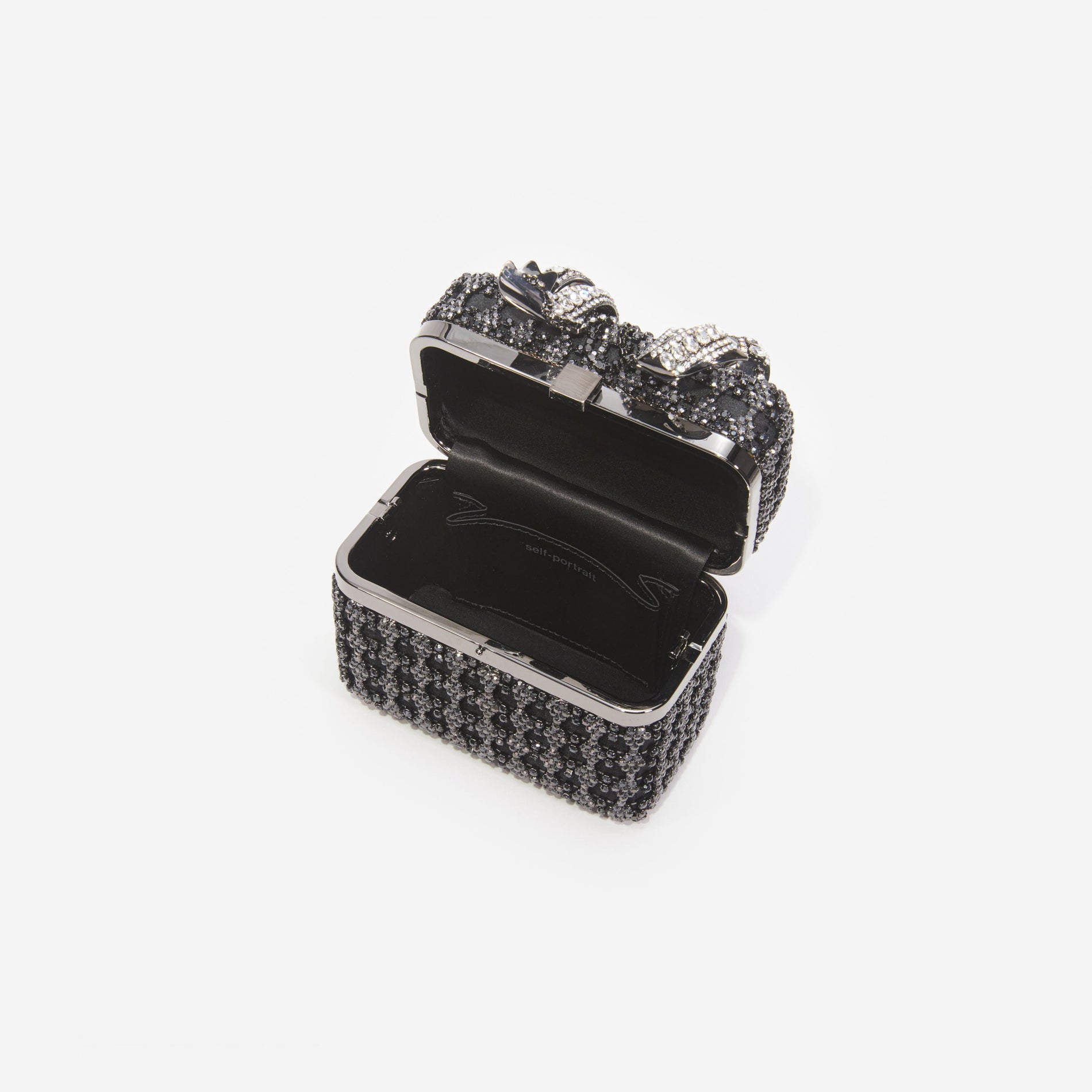 Black Crystal Vanity Case