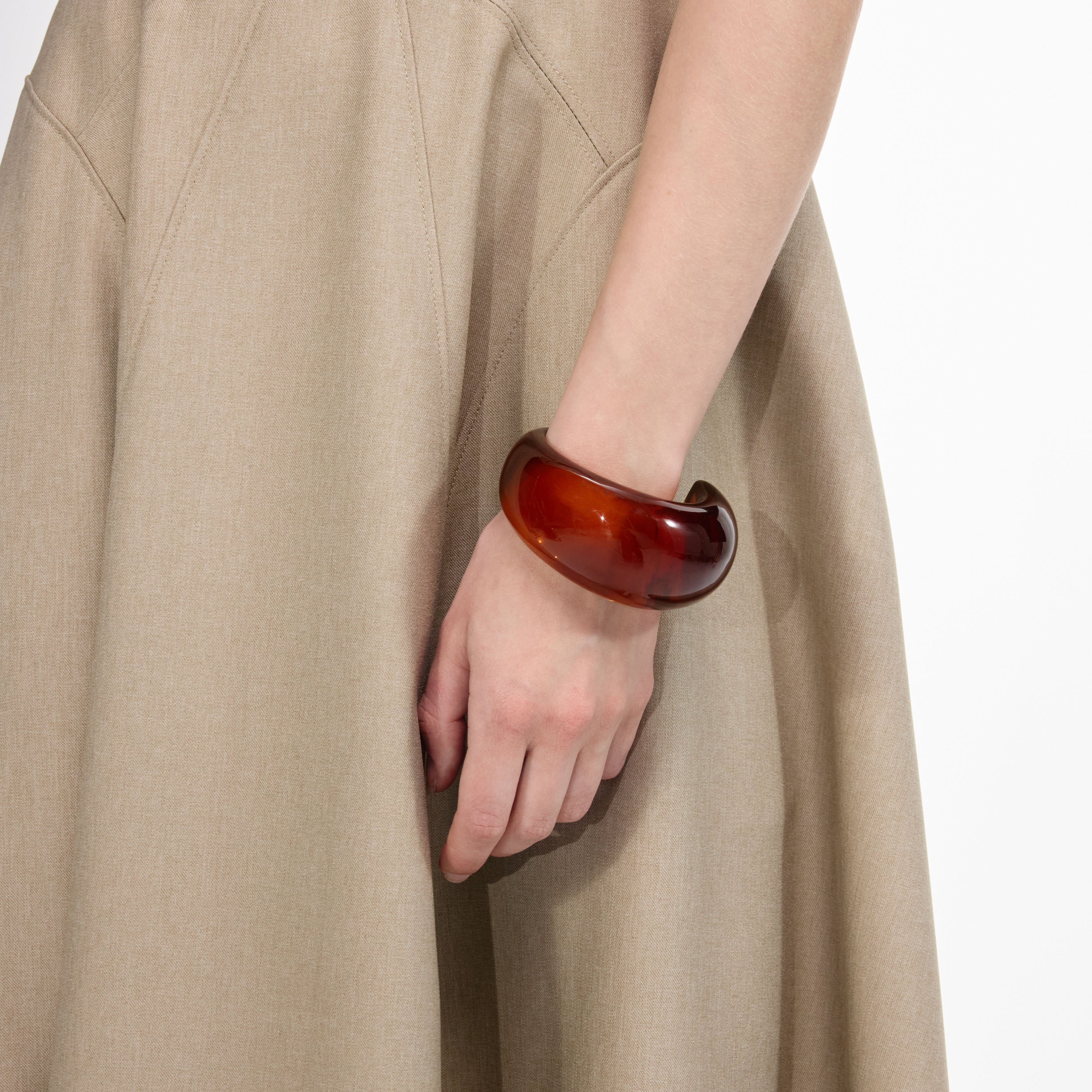 Amber Resin Cuff