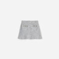 Grey Knit Skirt