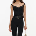 Black Knitted Vest