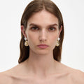 Gold Pearl Earring