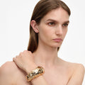 Mottled Gold Crystal Bangle