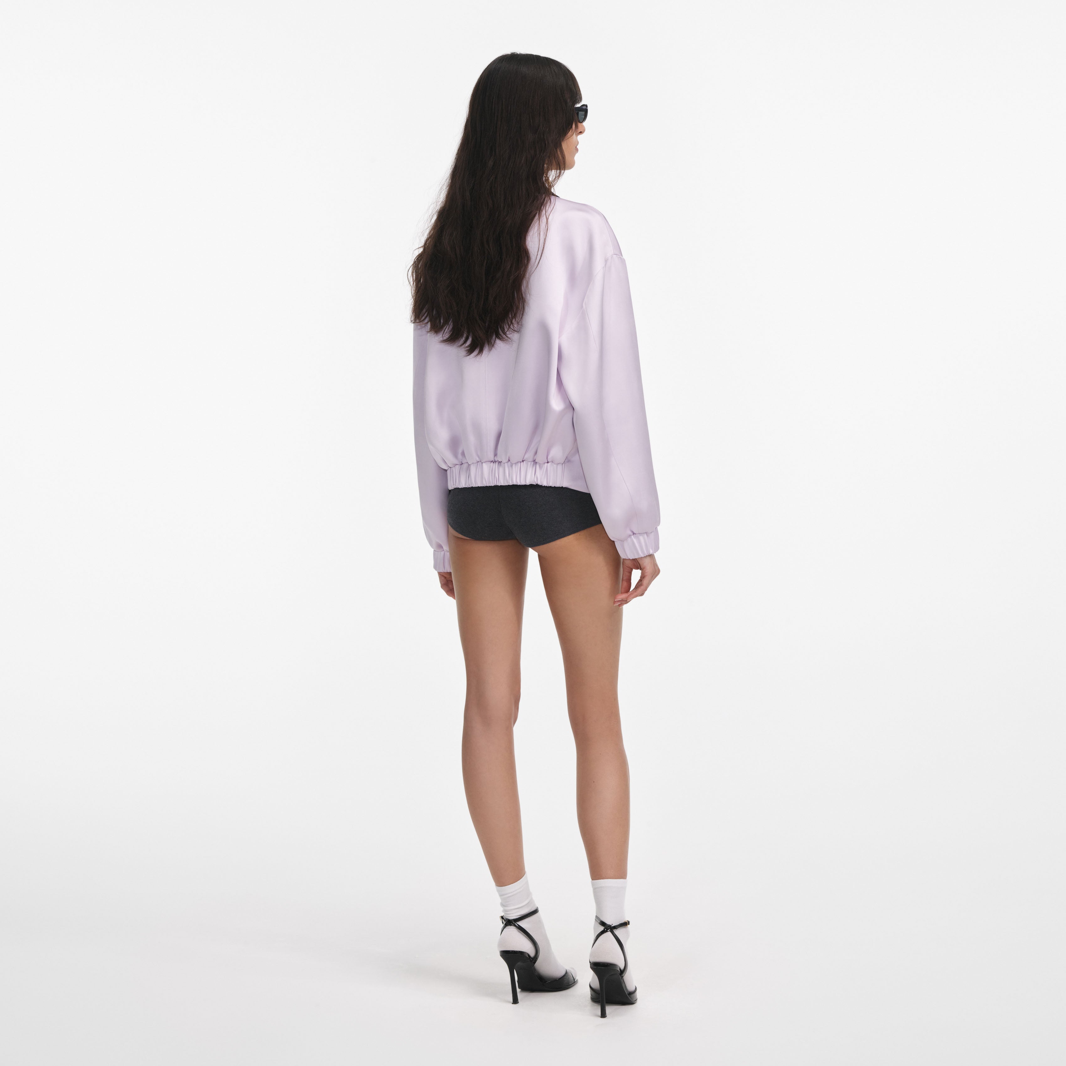 Lilac Viscose Jacket