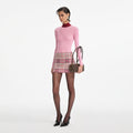 Pink Viscose Knit Top