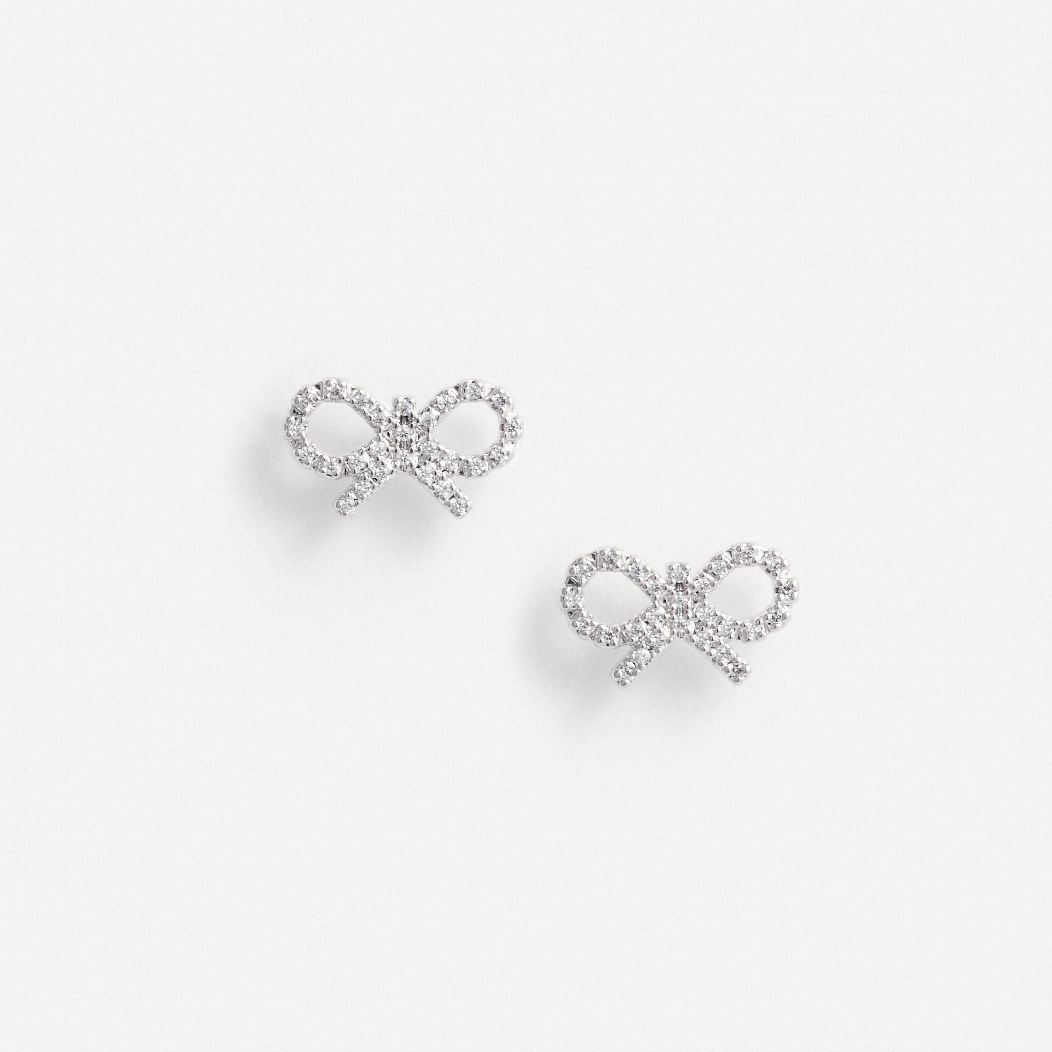 Micro Bow Earrings