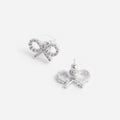 Micro Bow Earrings