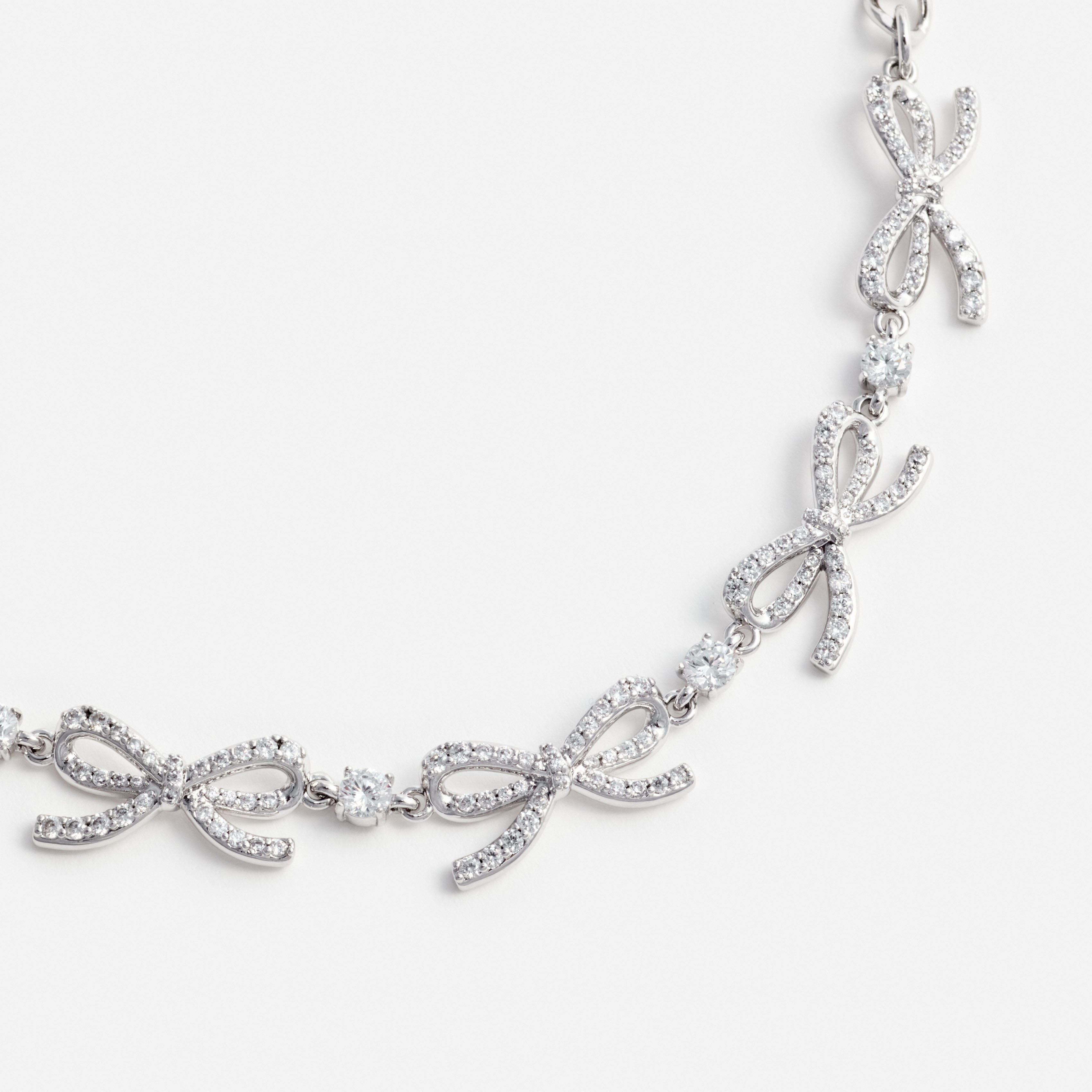 Crystal Bow Bracelet