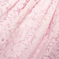 Pink Sleeveless Lace Dress