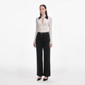 Black Straight Leg Jeans