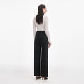 Black Straight Leg Jeans