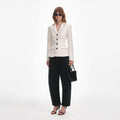 Cream Boucle Jacket