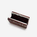 Brown Chainmail Clutch Bag