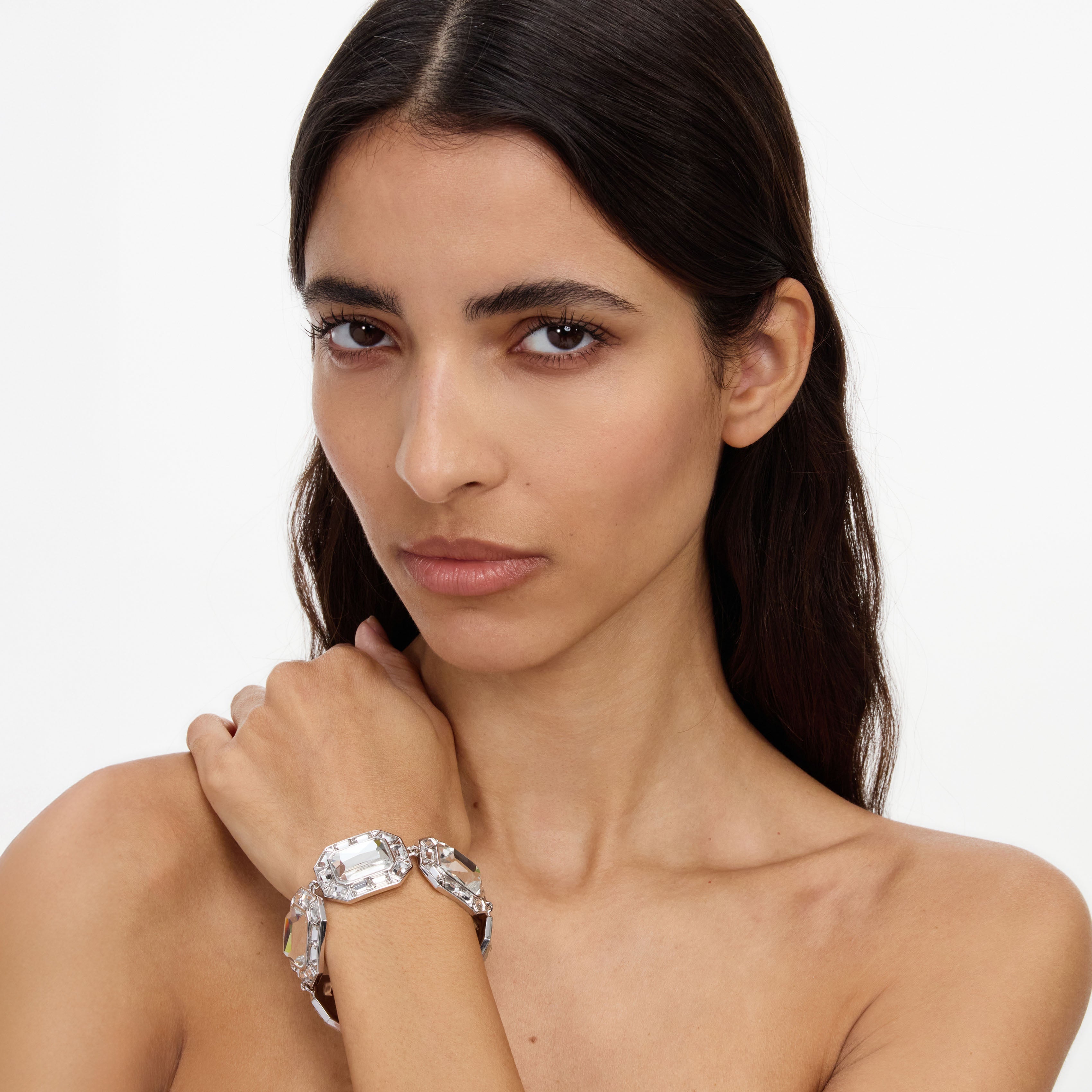 Silver Crystal Bracelet
