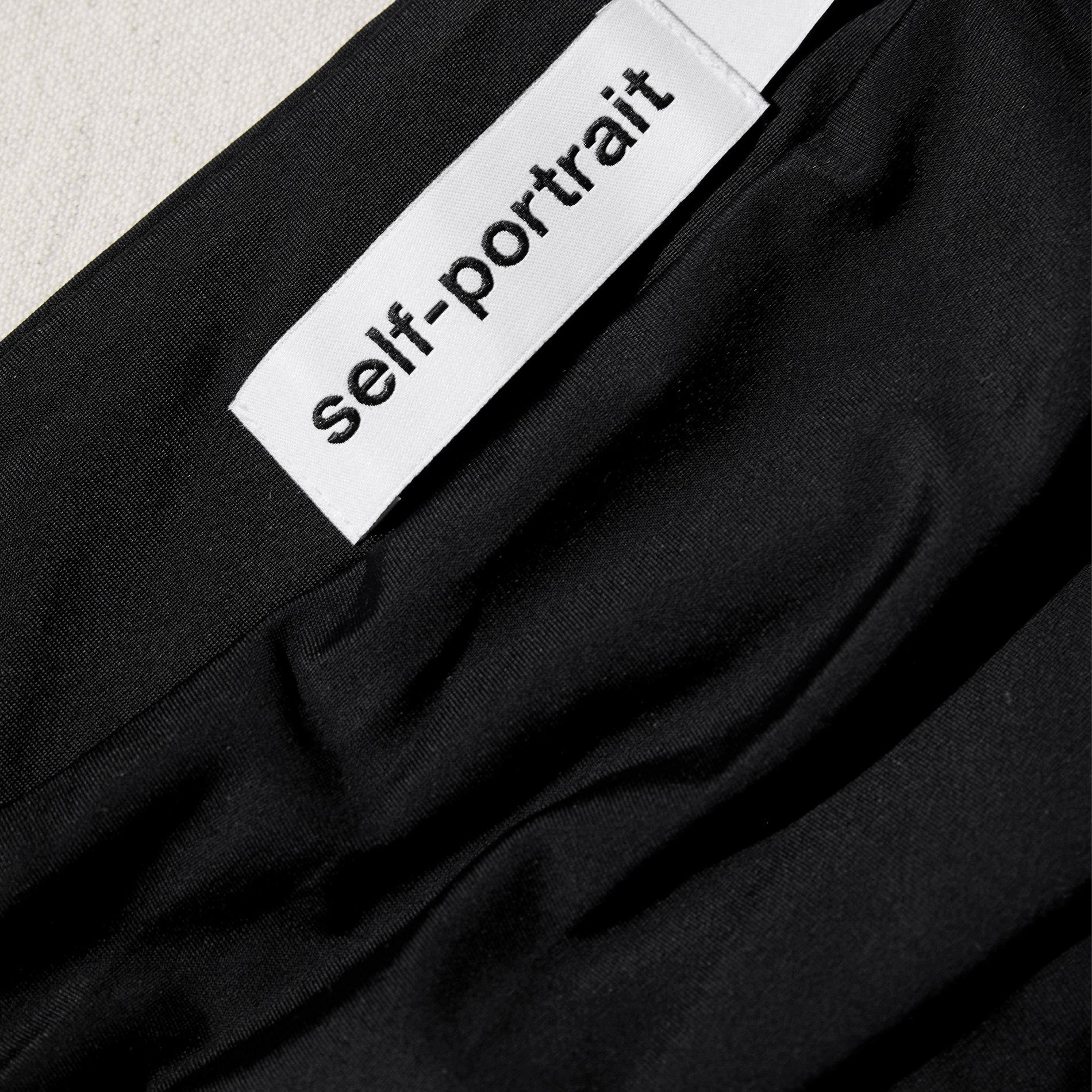 Black High Cut Bikini Brief