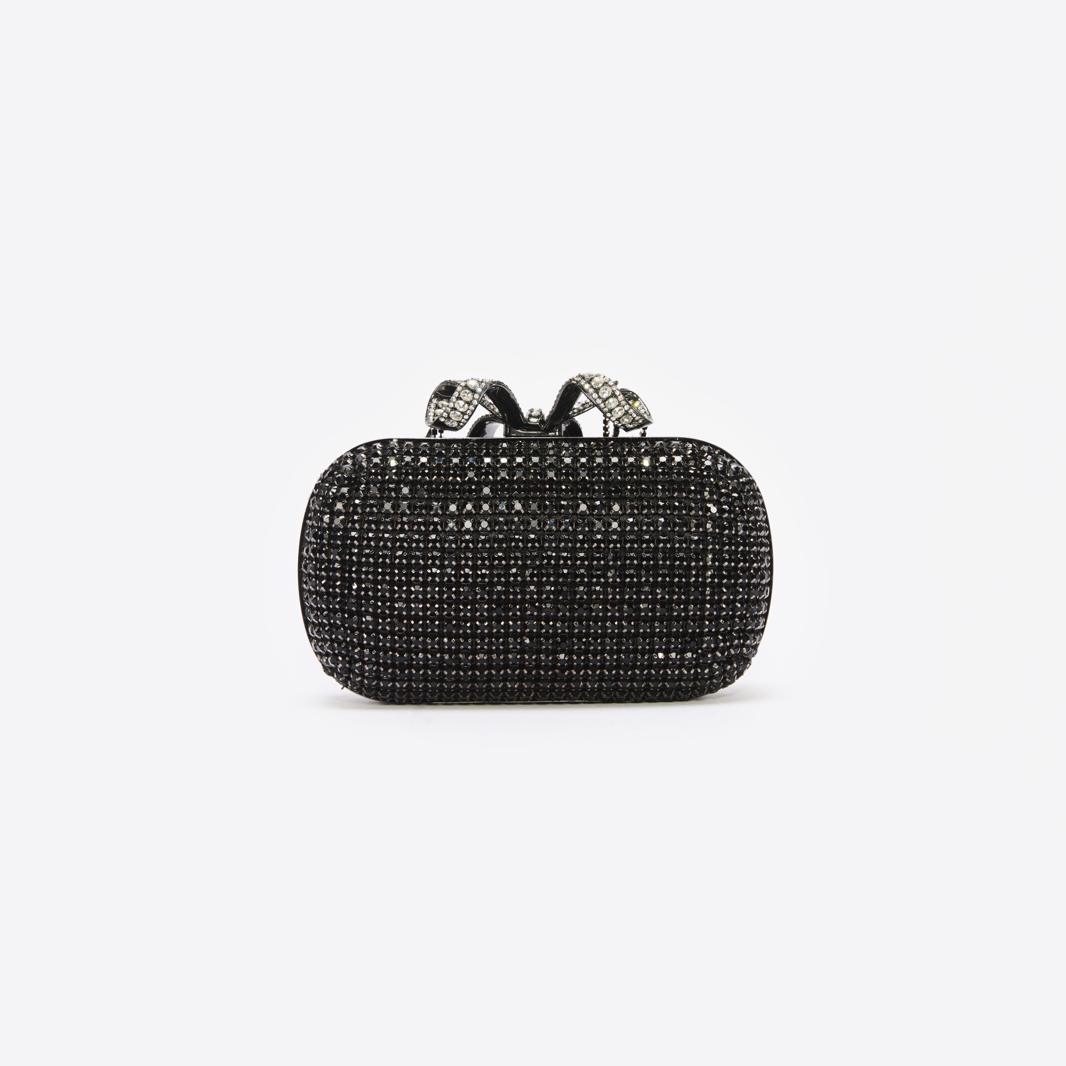 Black Chainmail Clutch Bag