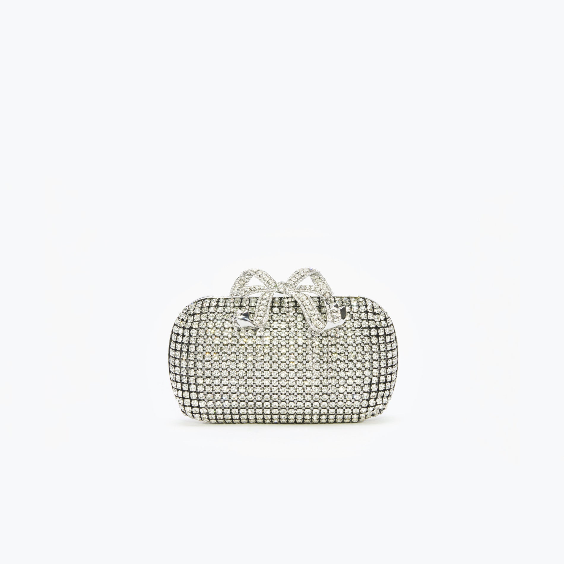 Silver Chainmail Clutch Bag