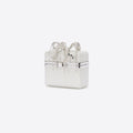 Silver Rhinestone Vanity Bag