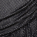 Slate Rhinestone Mesh Cut Out Midi Dress