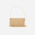 Gold Crystal Shoulder Bag