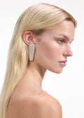 Gold Crystal Bar Earrings