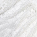 White Rhinestone Lace Tie Side Mini Dress