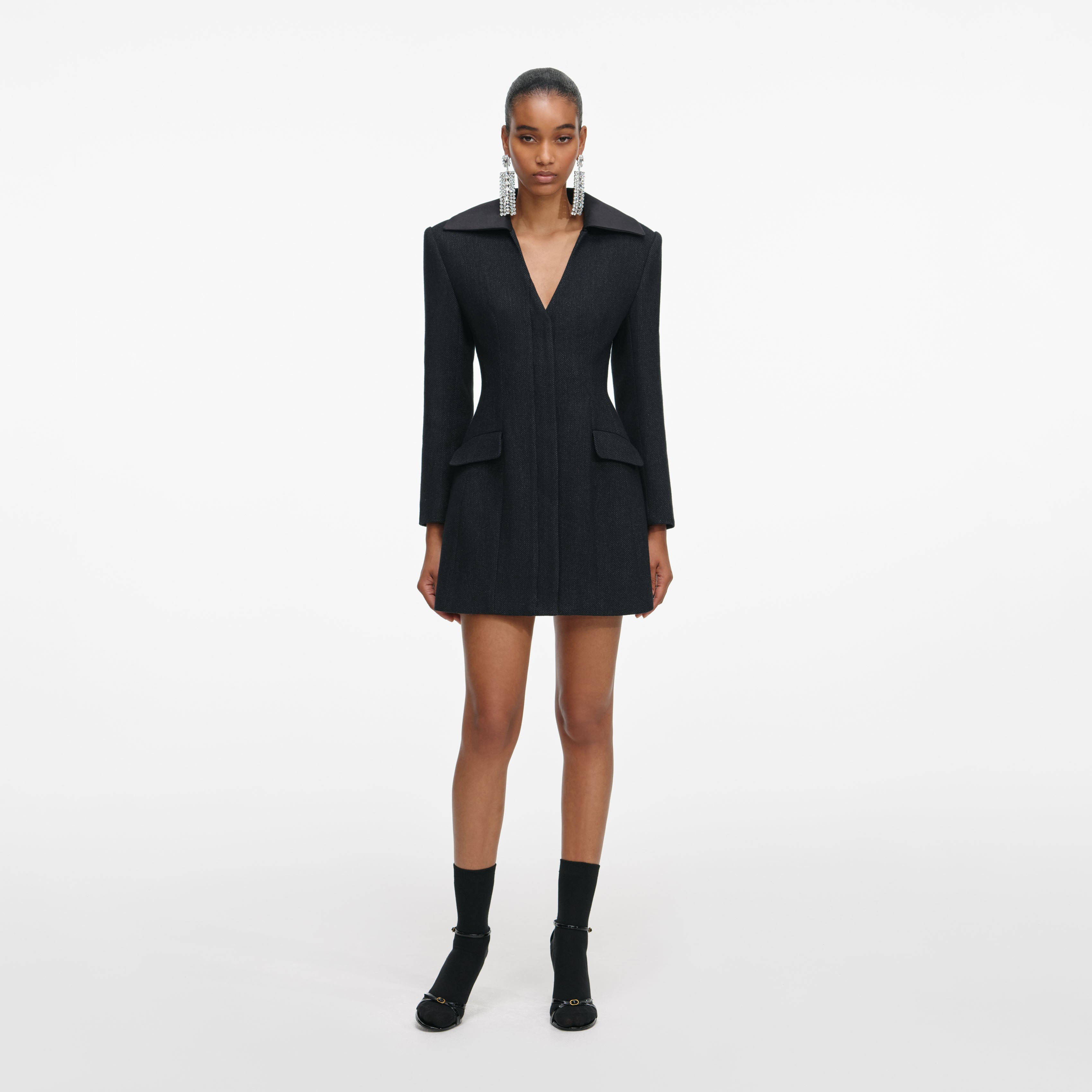 Black Blazer Mini Dress