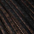 Black Organza Lace Midi Skirt