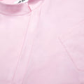 Pink Cotton Asymmetric Shirt