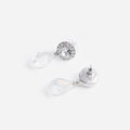 Mini Tiered Crystal Earrings