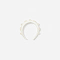 Pearl Flower Satin Head Band