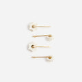 Pearl Flower Hairclips