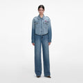 Rhinestone Denim Shirt