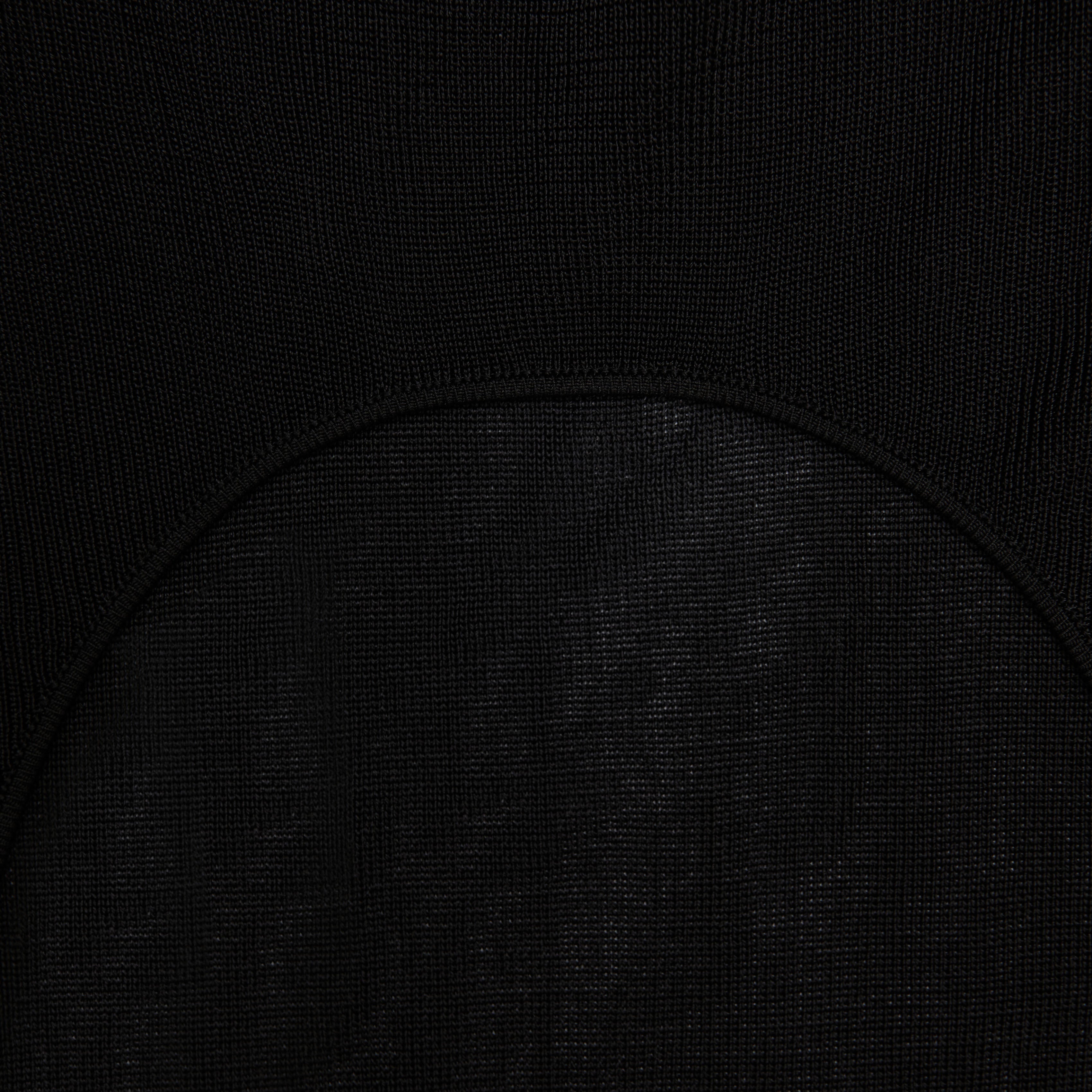 Black Racer Back Viscose Knit Maxi Dress