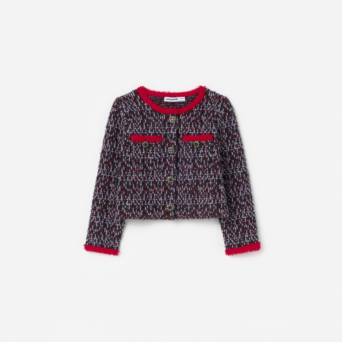Multi Textured Knit Cardigan