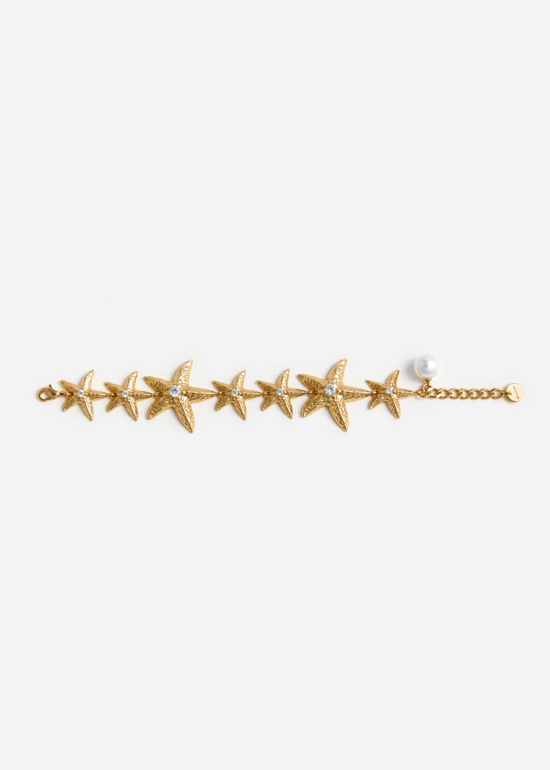 A photo of the Mottled Gold Sea Star Bracelet