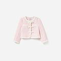 Pink Bow Boucle Jacket