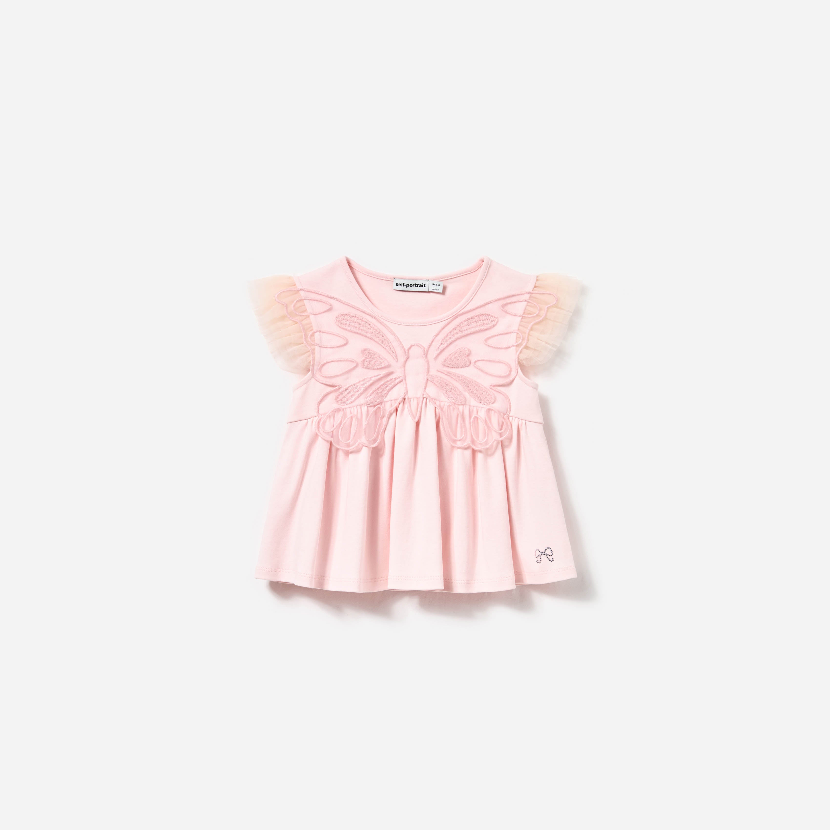 Pink Jersey Butterfly T-Shirt