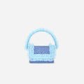 Blue Crystal Lace Detail Bag