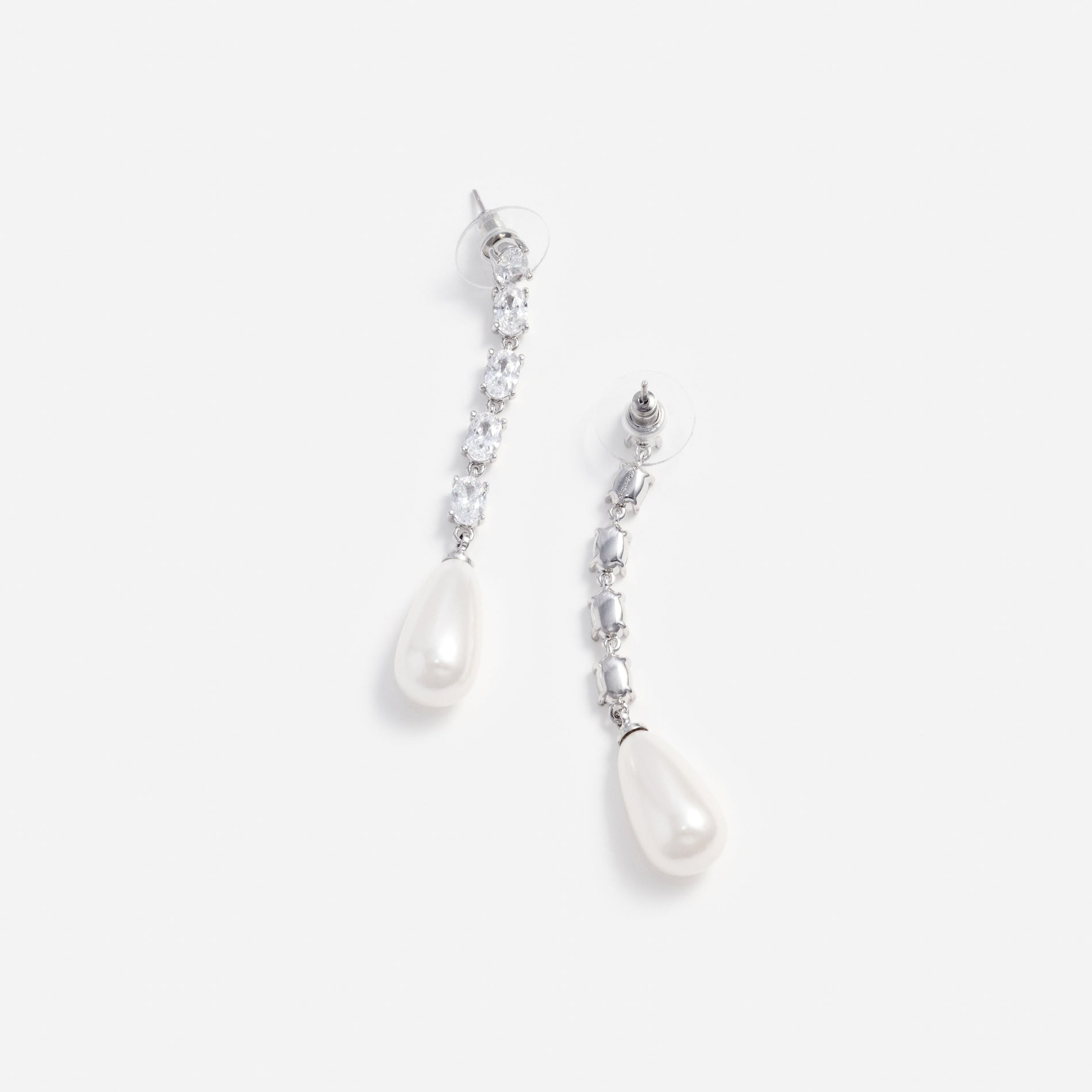 Crystal Droplet Earrings