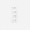 Cream Lace Bow Hair Clips