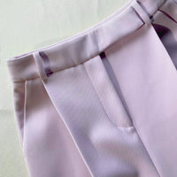 Pink Crepe Trousers