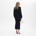 Navy Soft Knit Cardigan
