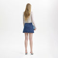 Denim Mini Skirt