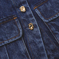 Denim Buttoned Jumpsuit
