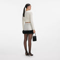 Cream Wool Cardigan