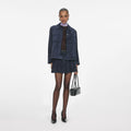 Navy Suede Jacket