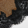 Brown Crystal Chainmail Mini Skirt