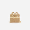 Gold Crystal Vanity Case