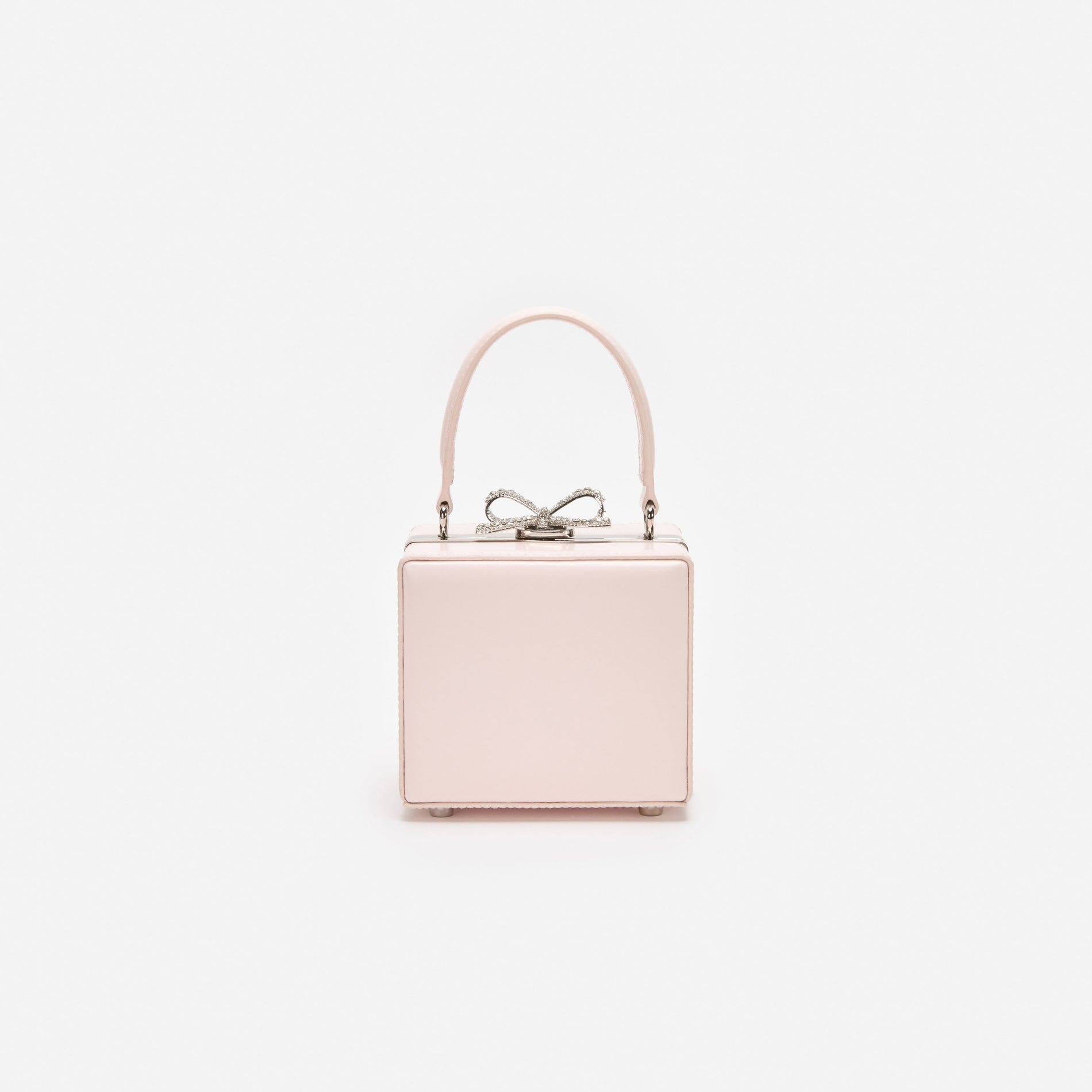 Pink Leather Micro Bag