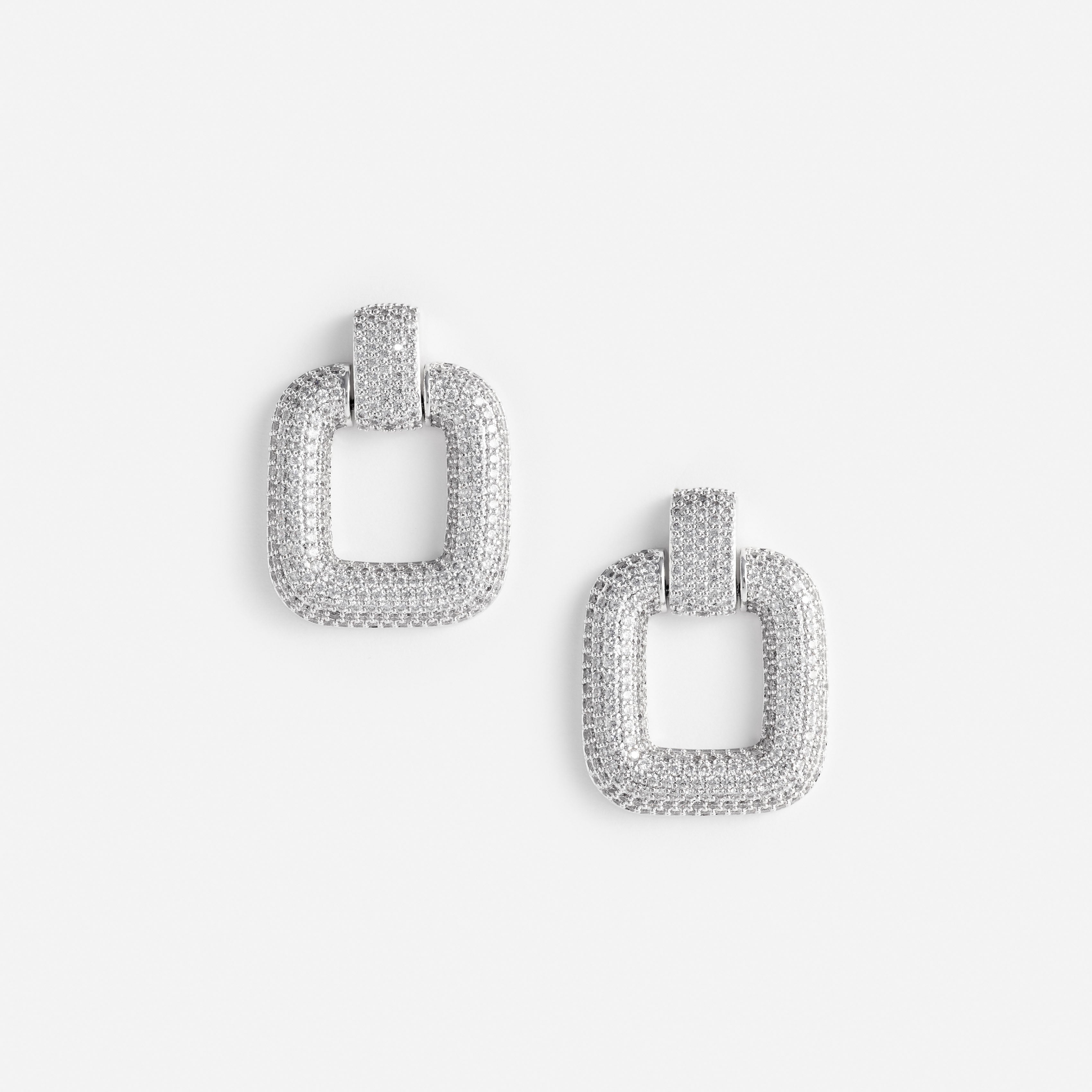 Crystal Knocker Earrings